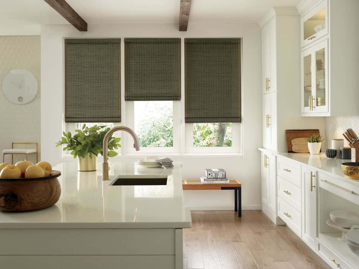 Hunter Douglas Provenance® Woven Wood Shades, benefits of woven woods, wood blinds near Laredo, Texas (TX).