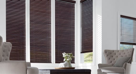 Hunter Douglas Parkland® Wood Blinds, Faux Wood Blinds for homes near Laredo, Texas (TX)